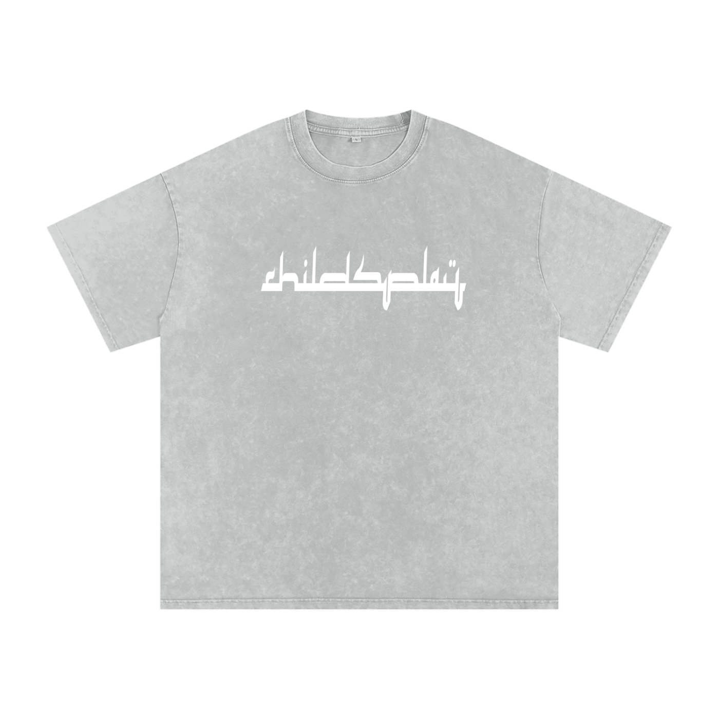"Childsplay" Acid Wash Oversize T-Shirt