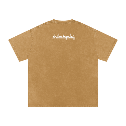"Childsplay" Acid Wash Oversize T-Shirt