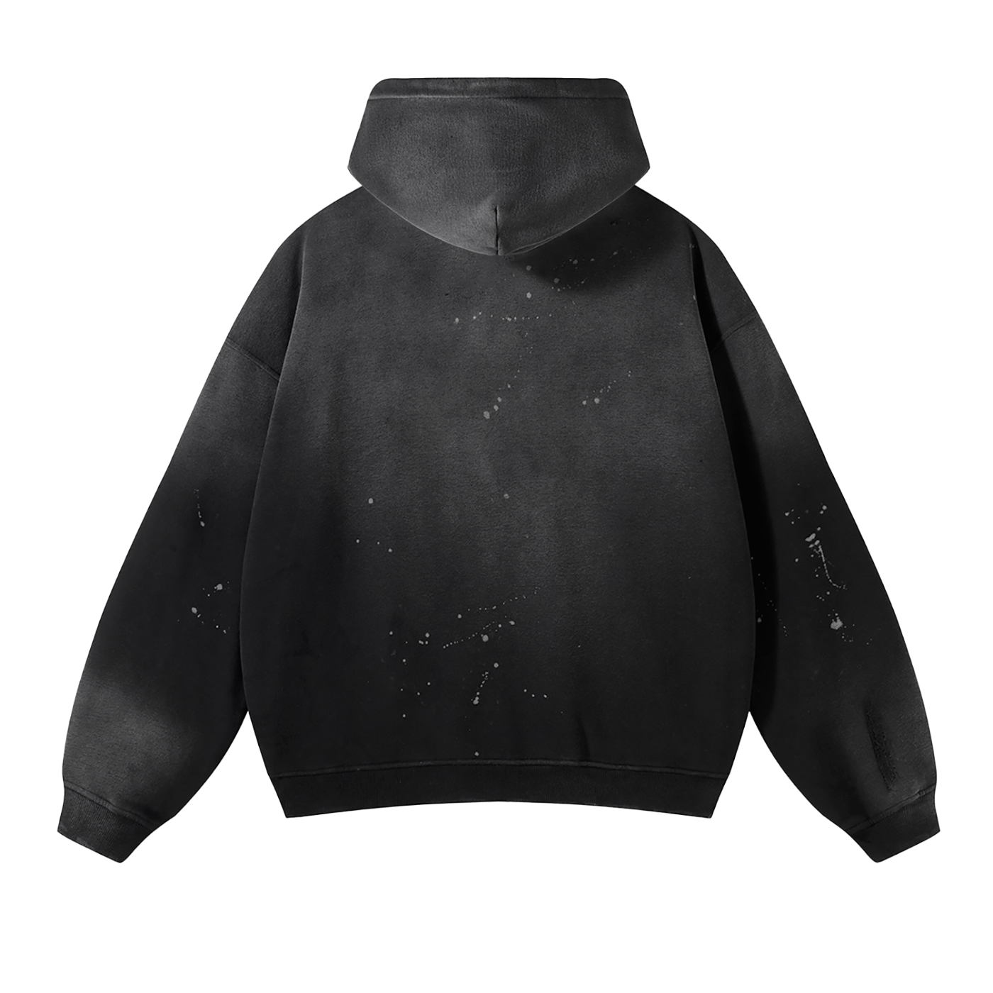"Childsplay" Vintage Wash Frayed Fleece Hoodie