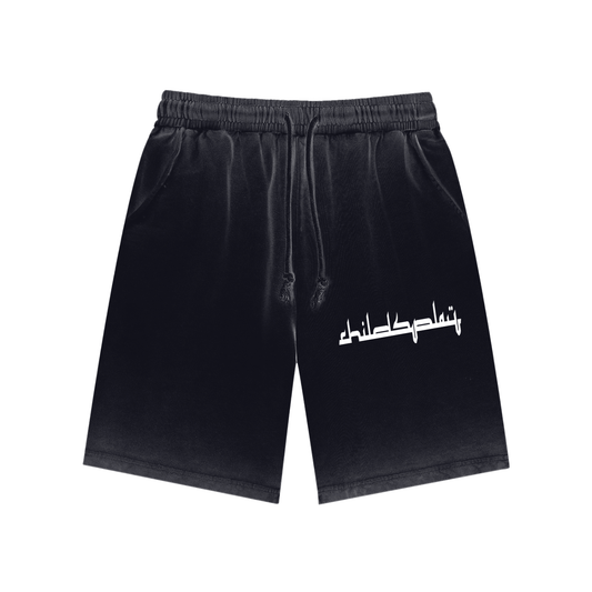"Childsplay" Reverse Dyed Shorts