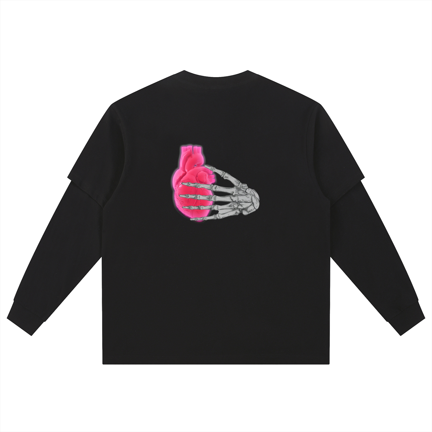 "Childsplay" Layered Long Sleeve Oversized Tee