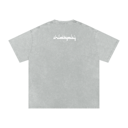 "Childsplay" Acid Wash Oversize T-Shirt