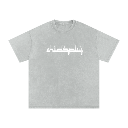 "Childsplay" Acid Wash Oversize T-Shirt