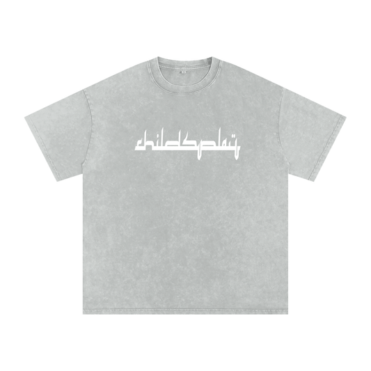 "Childsplay" Acid Wash Oversize T-Shirt