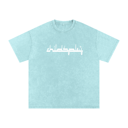"Childsplay" Acid Wash Oversize T-Shirt