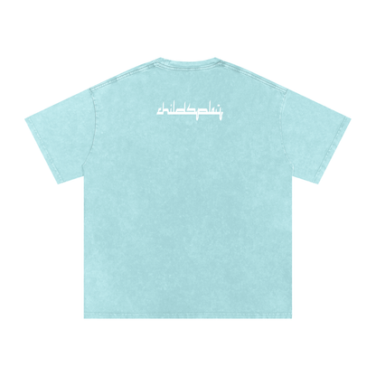 "Childsplay" Acid Wash Oversize T-Shirt